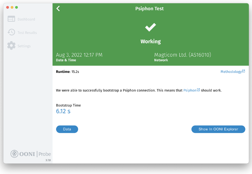 Psiphon measurement Psiphon measurement