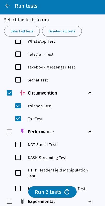 Choose circumvention Choose circumvention