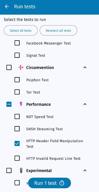 HTTP tests HTTP tests